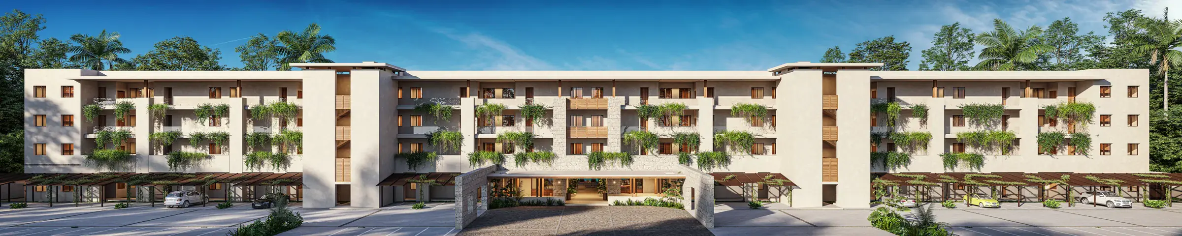 OCEANNA Residences - Vista interior